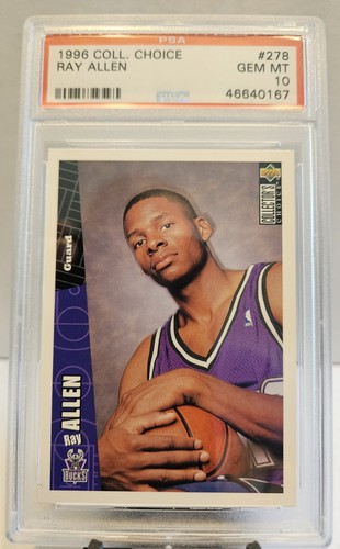 1996 Collector's Choice Ray Allen #278 card