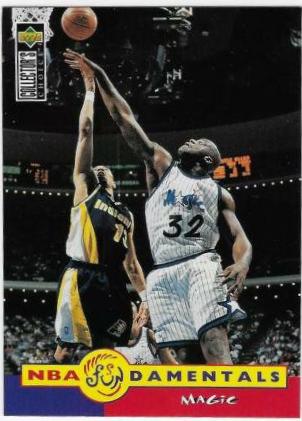 1996 Collector's Choice Shaquille O'Neal #184 card