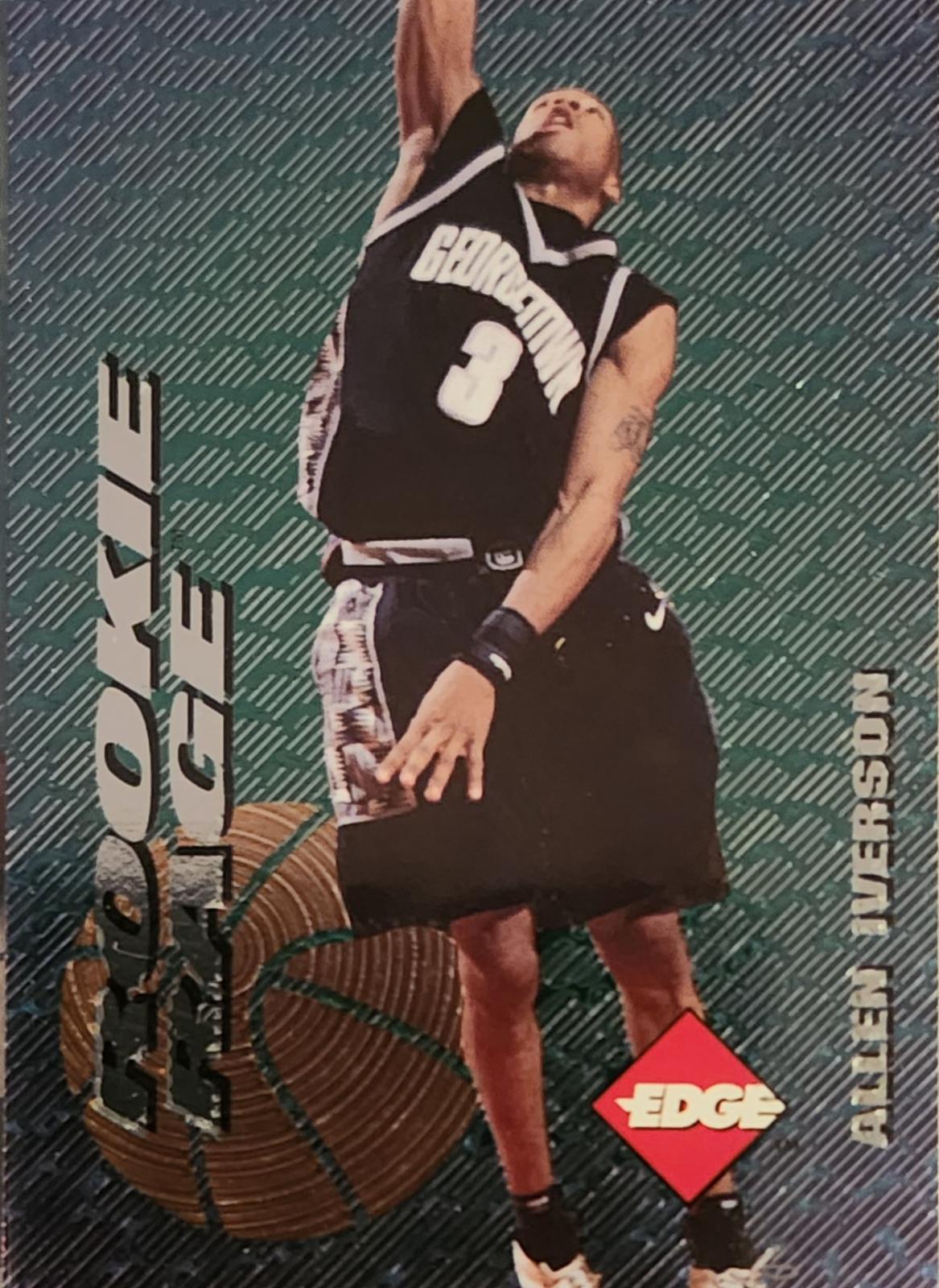 1996 Collector's Edge Rookie Rage Allen Iverson #19 card
