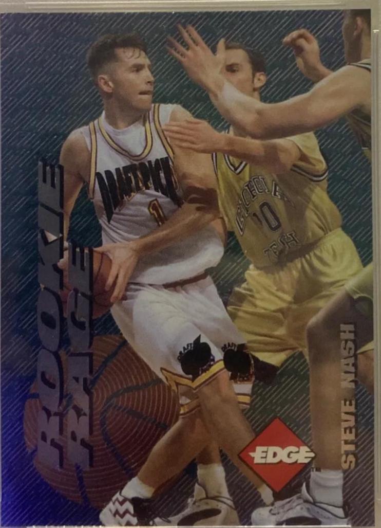 1996 Collector's Edge Rookie Rage Steve Nash #32 card