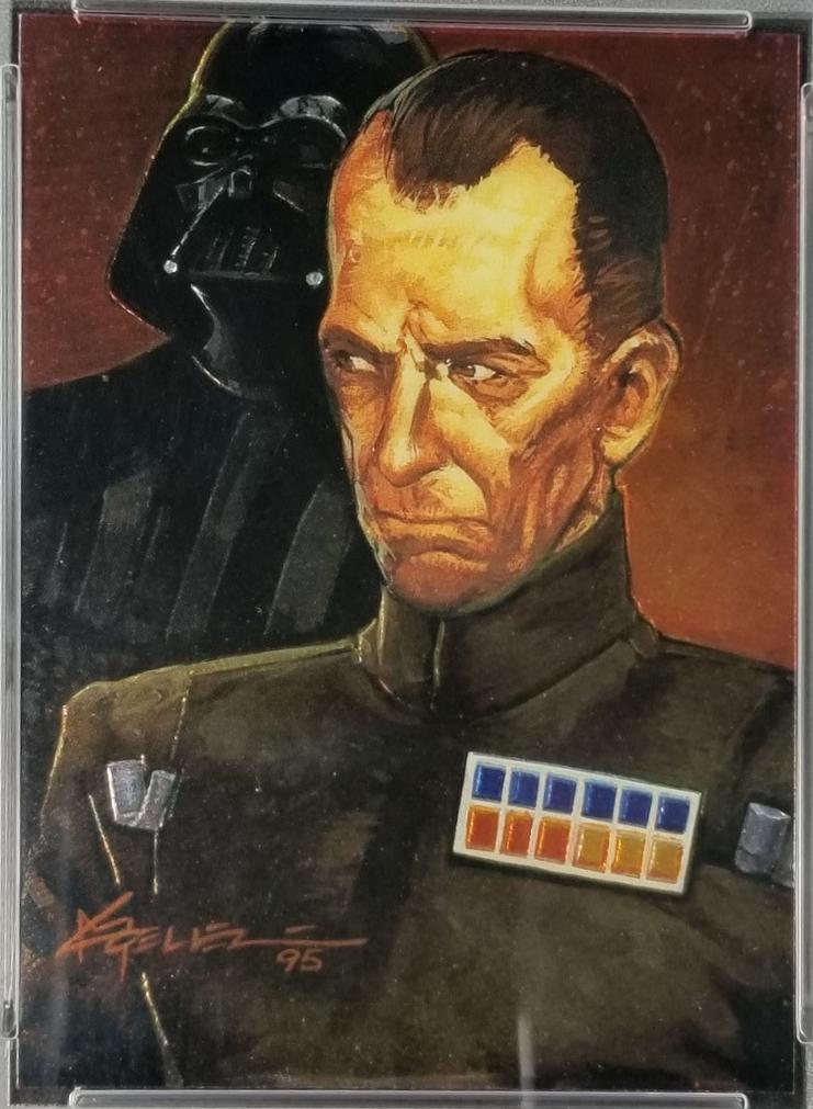 1996 Finest Grand Moff Tarkin #21 card