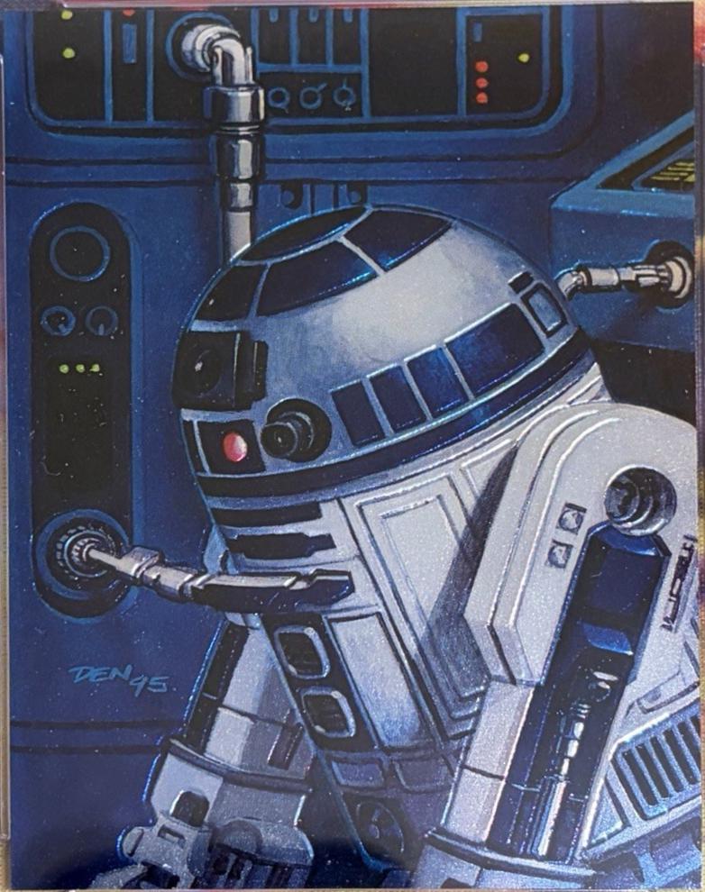 1996 Finest R2-D2 #83 card