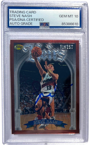 1996 Finest Steve Nash #217 card