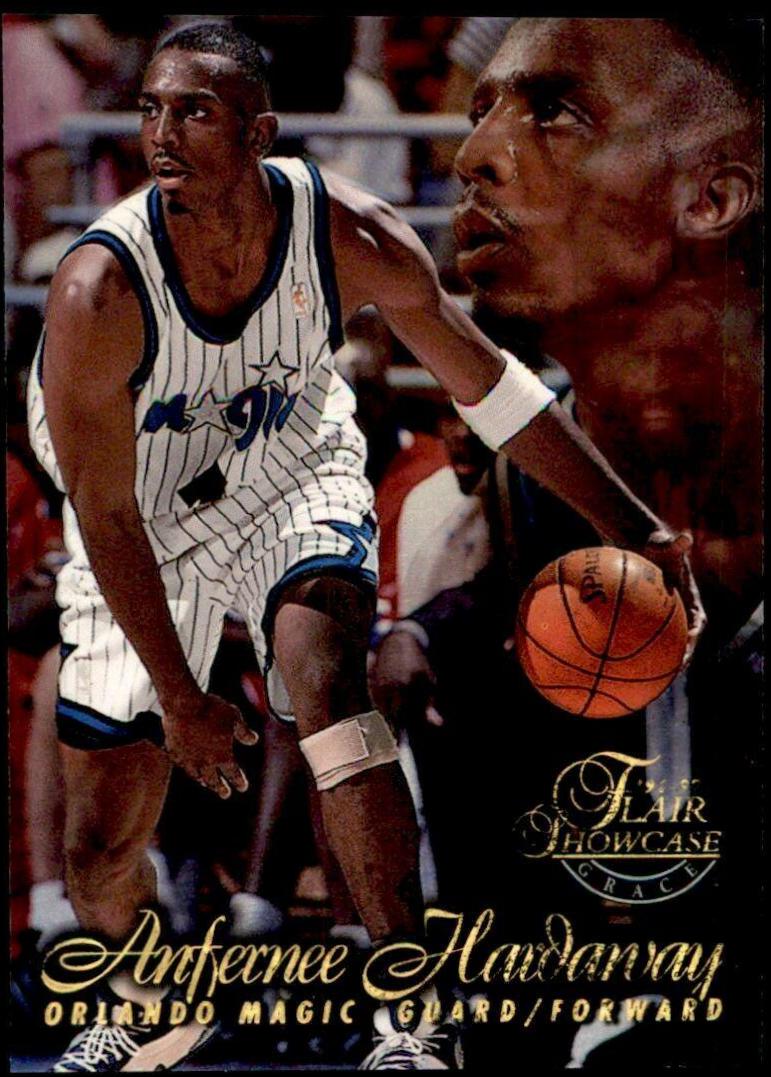 1996 Flair Showcase Anfernee Hardaway [Row 1] #1 card