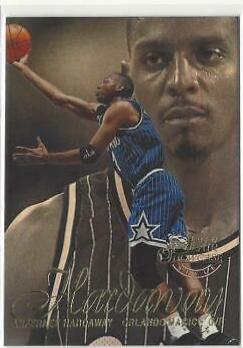 1996 Flair Showcase Anfernee Hardaway [Row 2] #1 card