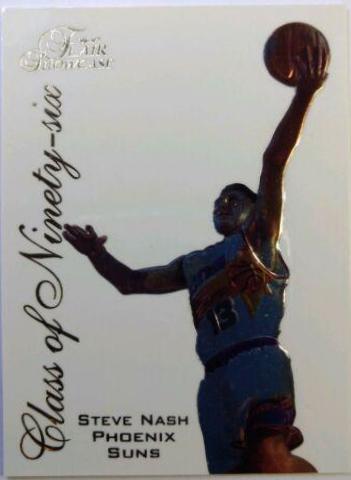 1996 Flair Showcase Class of '96 Steve Nash #15 card