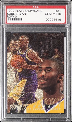 1996 Flair Showcase Kobe Bryant [Row 0] #31 card
