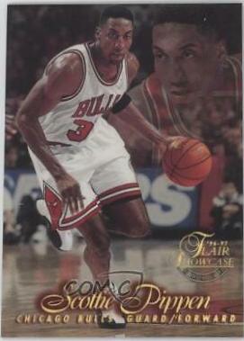 1996 Flair Showcase Scottie Pippen [Row 1] #27 card