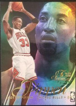 1996 Flair Showcase Scottie Pippen [Row 2] #27 card
