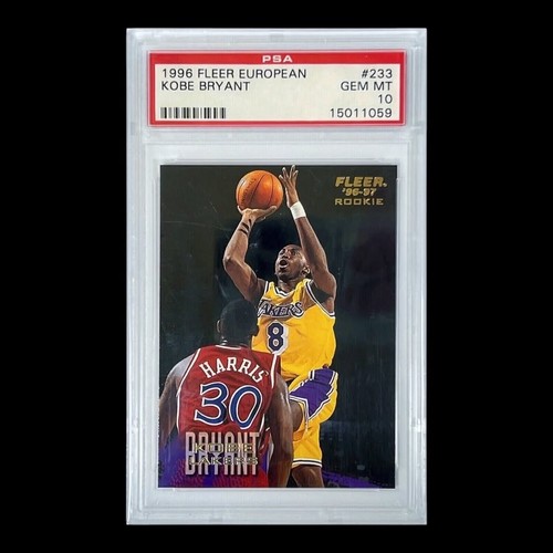1996 Fleer European Kobe Bryant #233 card