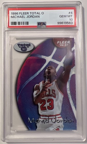 1996 Fleer Total O Michael Jordan #4 card