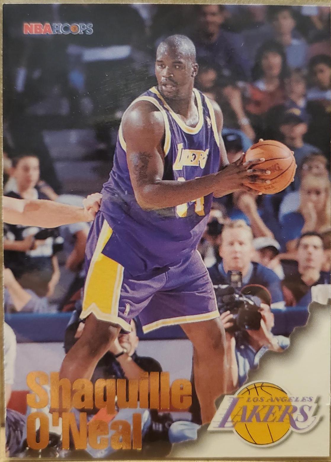 1996 Hoops Shaquille O'Neal #215 card