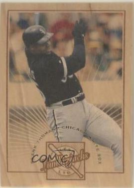 1996 Leaf Limited Lumberjacks Frank Thomas #4 card