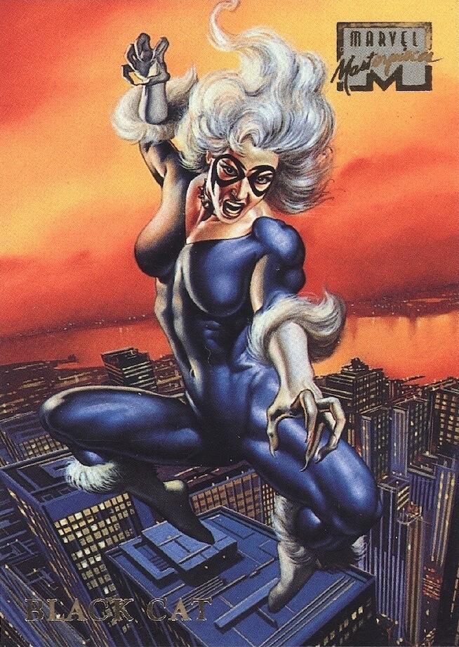 1996 Masterpieces Black Cat #4 card