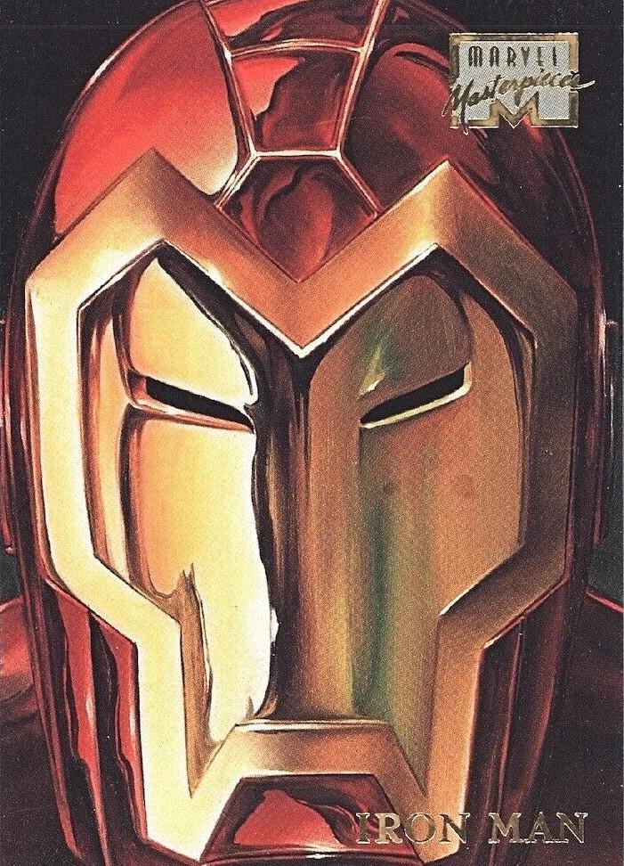 1996 Masterpieces Iron Man #24 card