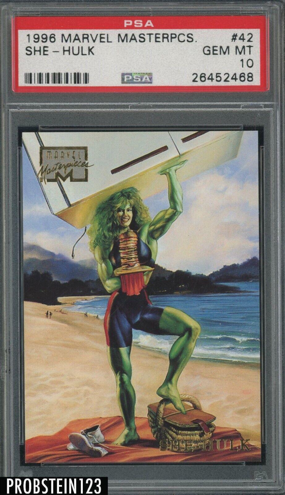 1996 Masterpieces She-Hulk #42 card