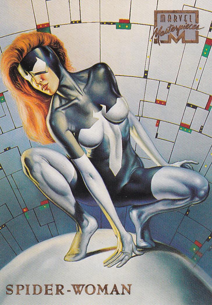 1996 Masterpieces Spider-Woman #46 card