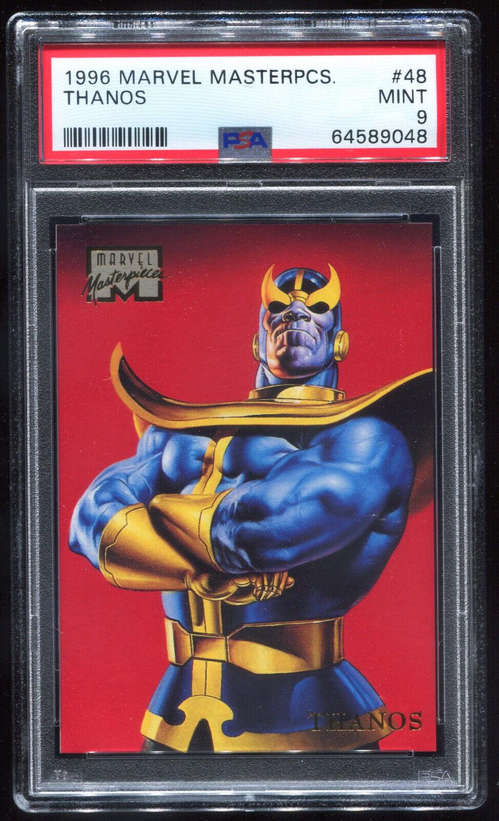1996 Masterpieces Thanos #48 card