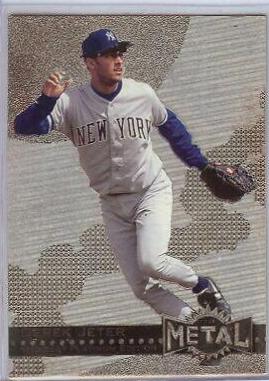 1996 Metal Universe Derek Jeter [Platinum Edition] #87 card