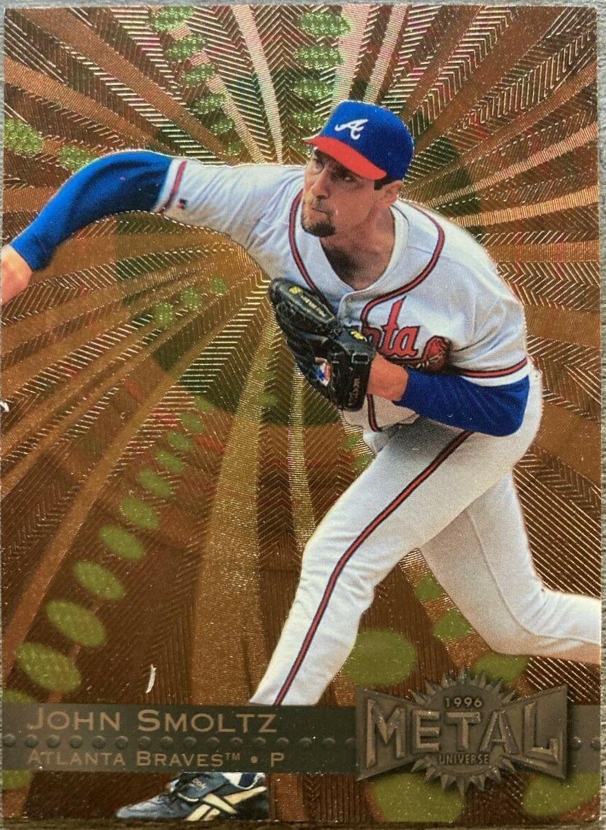 1996 Metal Universe John Smoltz #136 card