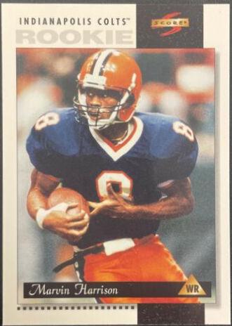 1996 Panini Score Marvin Harrison #230 card
