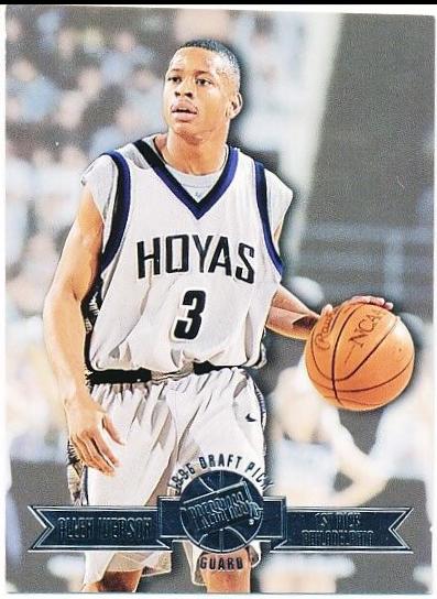 1996 Press Pass Allen Iverson #1 card