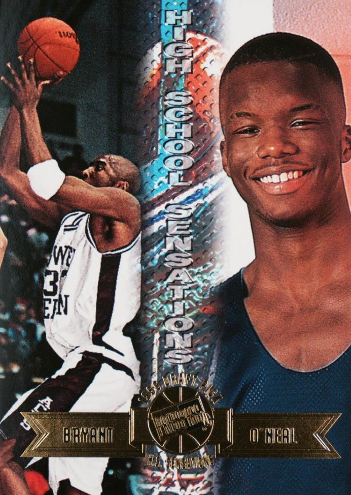1996 Press Pass Kobe Bryant & Jermaine O'Neal #44 card