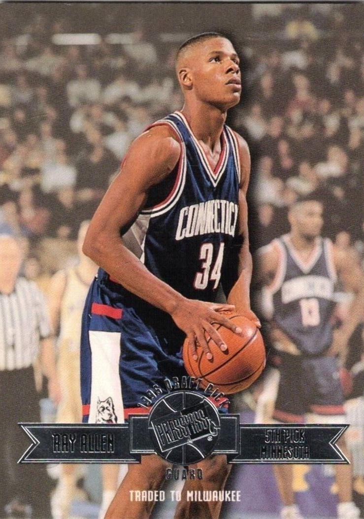 1996 Press Pass Ray Allen #5 card