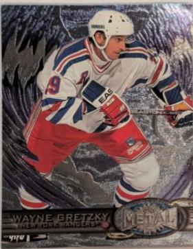 1996 Skybox Metal Universe Wayne Gretzky #96 card