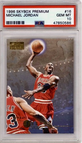 1996 Skybox Premium Michael Jordan #16 card