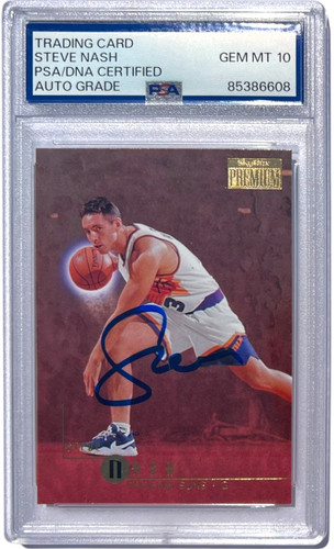 1996 Skybox Premium Steve Nash #91 card