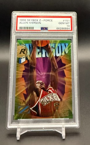 1996 Skybox Z Force Allen Iverson #151 card
