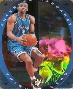 1996 Spx Anfernee Hardaway Tribute Card #T1 card
