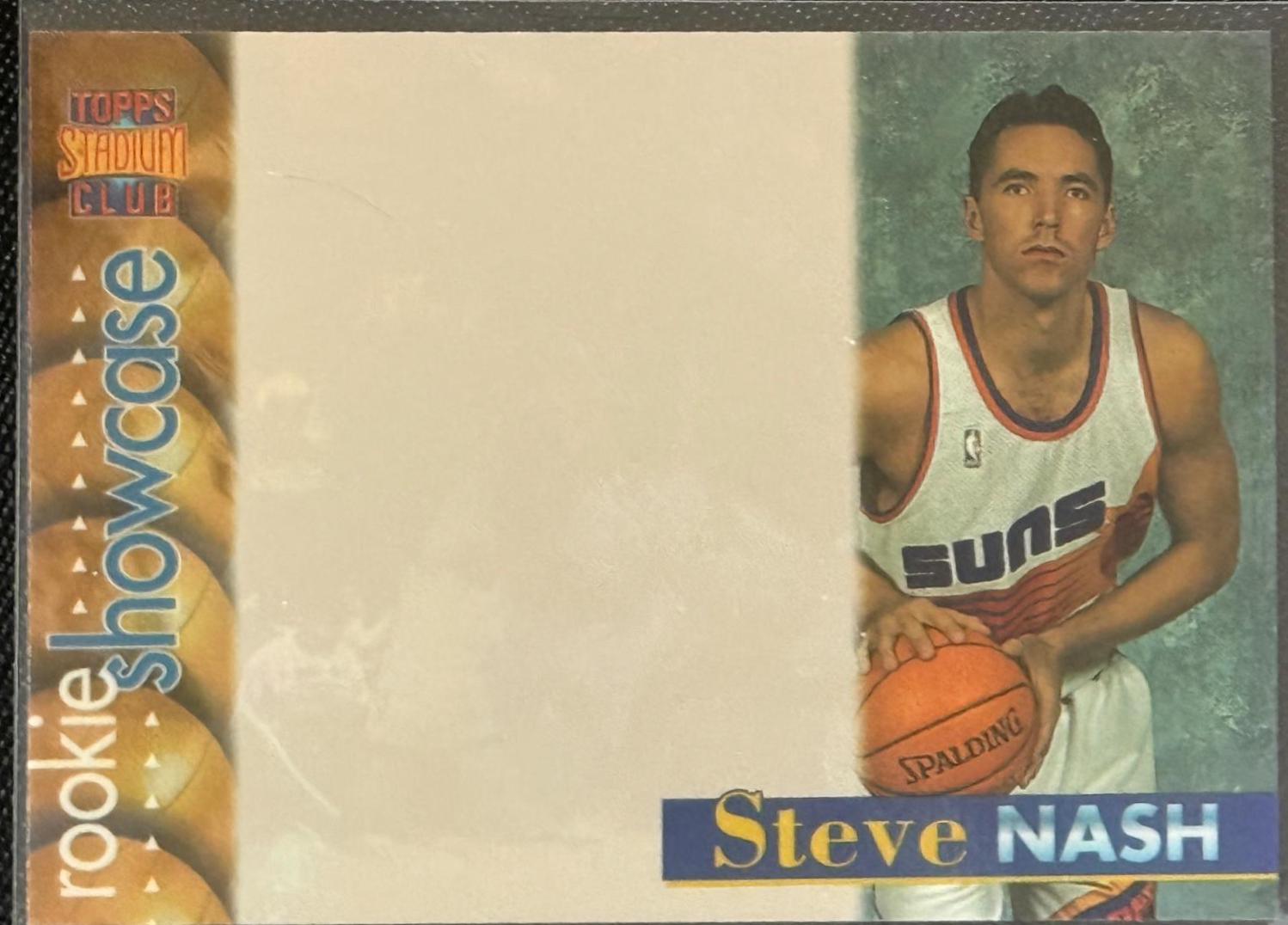 1996 Stadium Club Rookie Showcase Steve Nash #RS12 card