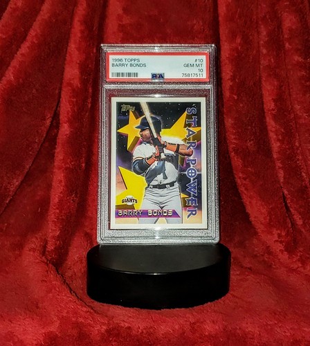 1996 Topps Barry Bonds #10 card