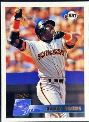 1996 Topps Barry Bonds #300 card