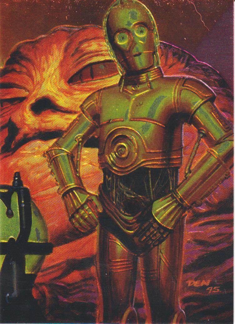 1996 Topps C-3PO #82 card