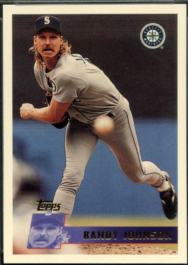 1996 Topps Randy Johnson #150 card