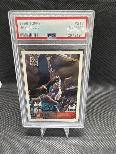 1996 Topps Ray Allen #217 card