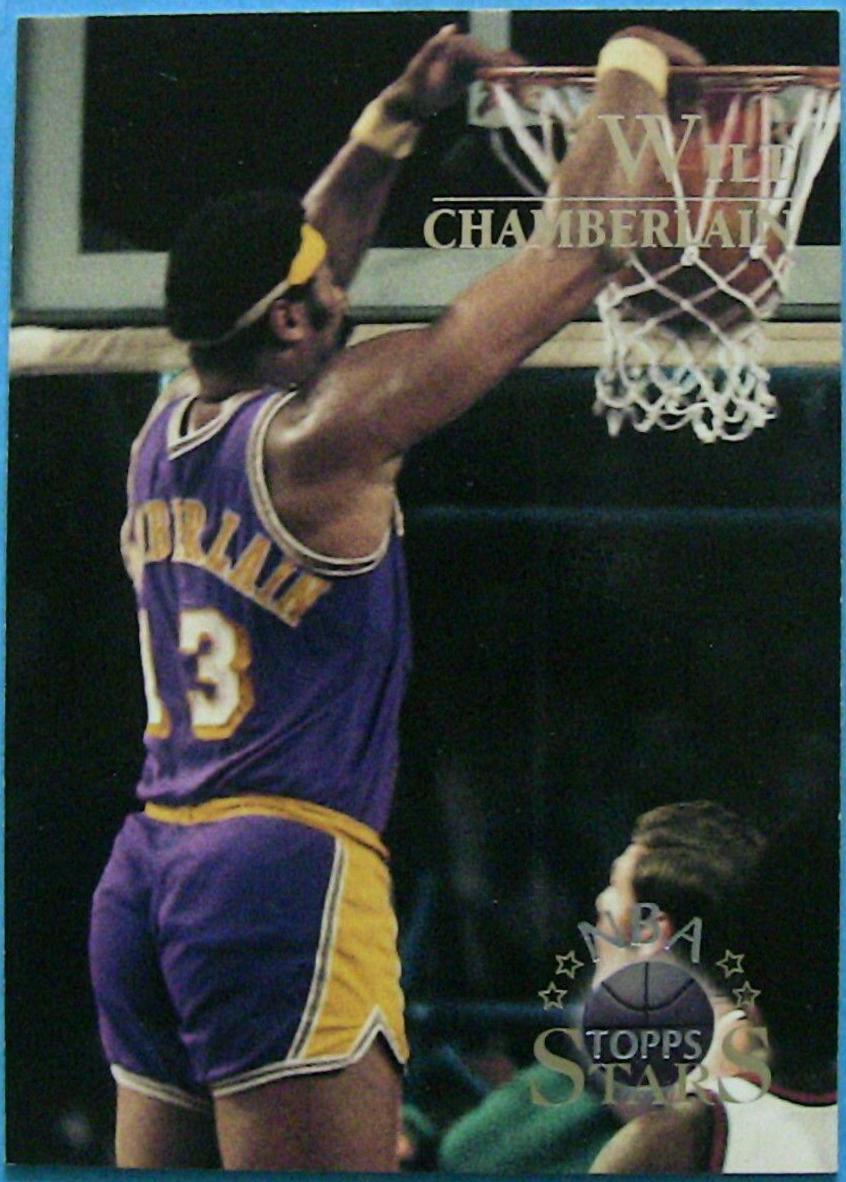 1996 Topps Stars Wilt Chamberlain #9 card
