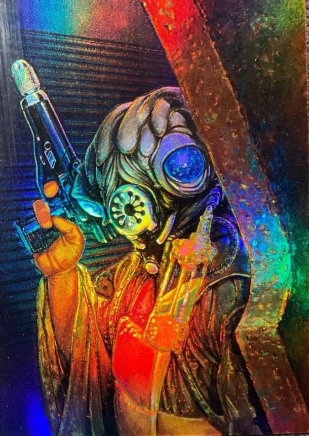1996 Topps Zuckuss [Refractor] #49 card