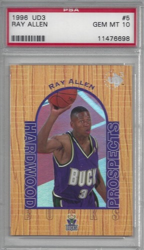 1996 UD3 Ray Allen #5 card