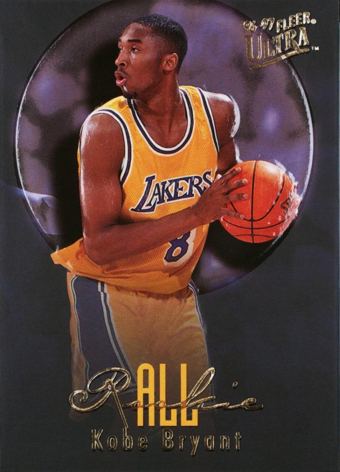 1996 Ultra All-Rookie Kobe Bryant All-Rookie #3 card