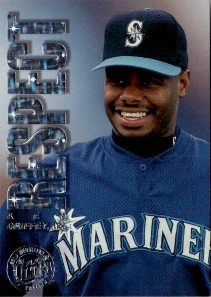 1996 Ultra Respect Ken Griffey Jr [Gold Medallion] #2 card