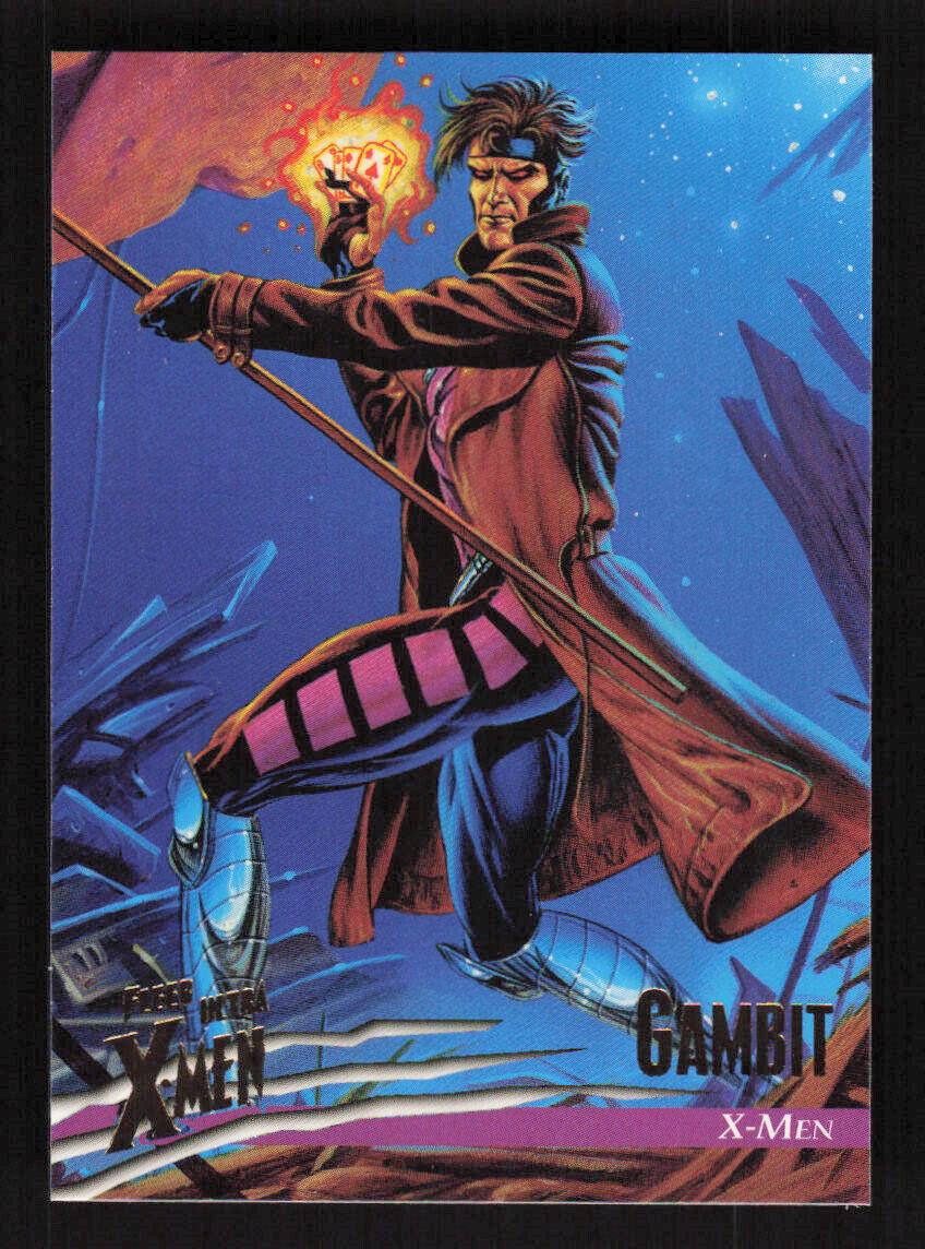 1996 Ultra X-Men Wolverine Gambit #75 card
