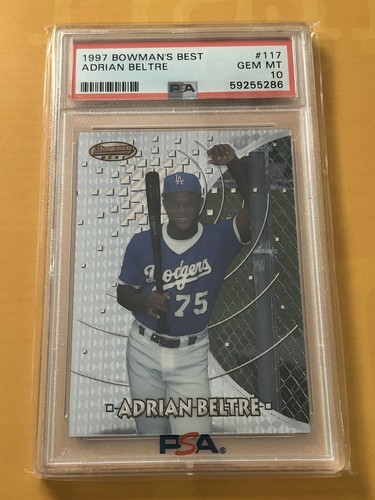 1997 Bowman's Best Adrian Beltre #117 card
