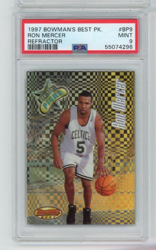 1997 Bowman's Best Picks Ron Mercer [Refractor] #BP9 card
