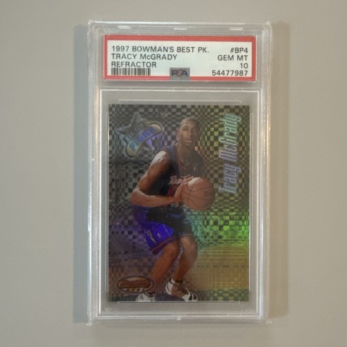 1997 Bowman's Best Picks Tracy McGrady [Refractor] #BP4 card