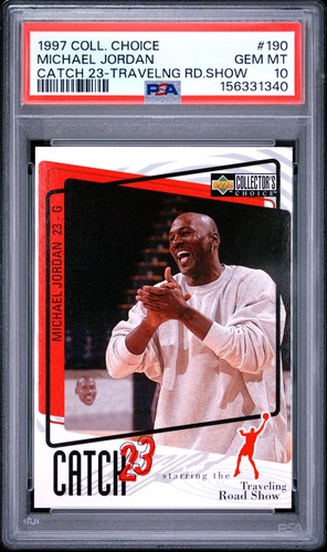 1997 Collector's Choice Michael Jordan #190 card