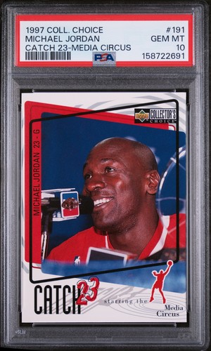 1997 Collector's Choice Michael Jordan #191 card
